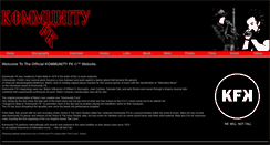 Desktop Screenshot of kommunityfk.com